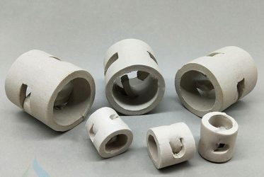 Vòng đệm Ceramic pall ring xử lý khí thải