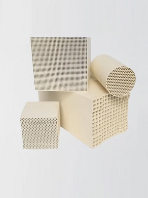 Vật liệu lọc khí gốm Honeycomb Vật liệu lọc khí gốm Honeycomb